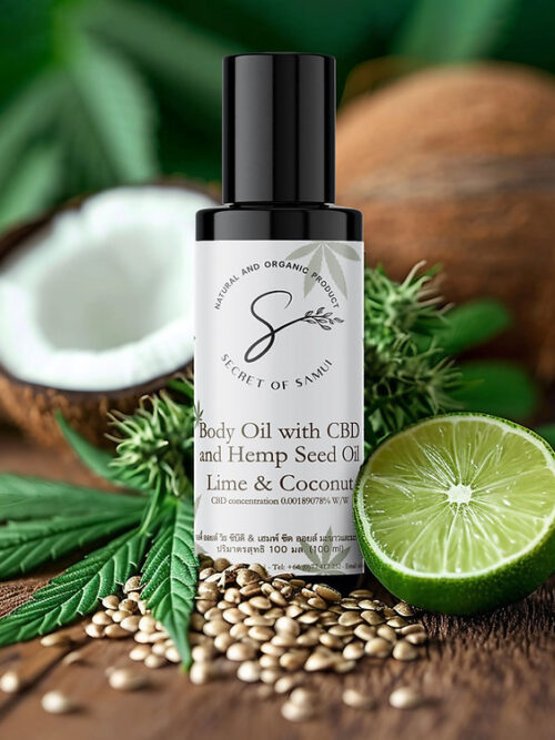 Body Oil with CBD & Hemp Seed Oil