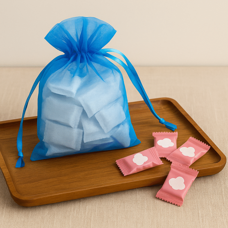 Compress Towel for Teak Wood Tray