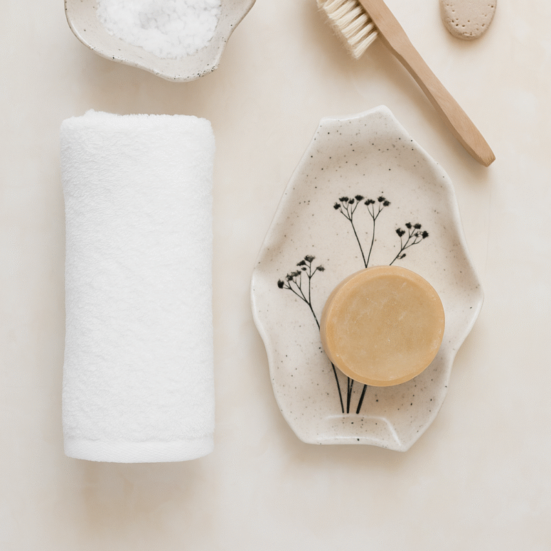 Hand towel White